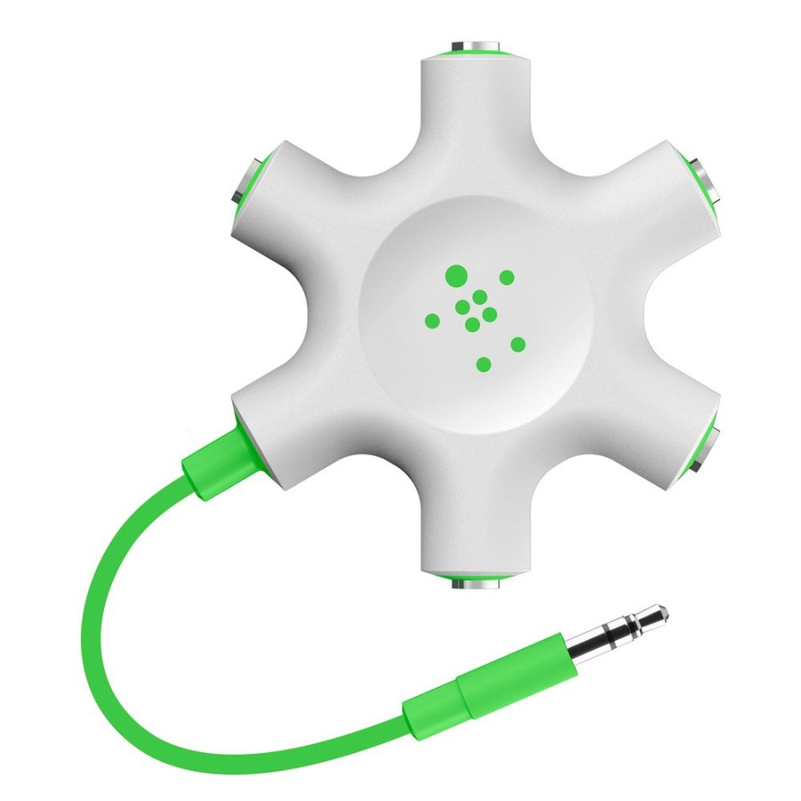 Adapters|Audio|Cables Belkin | Rockstar 5-Jack 3.5 Mm Audio Headphone Splitter