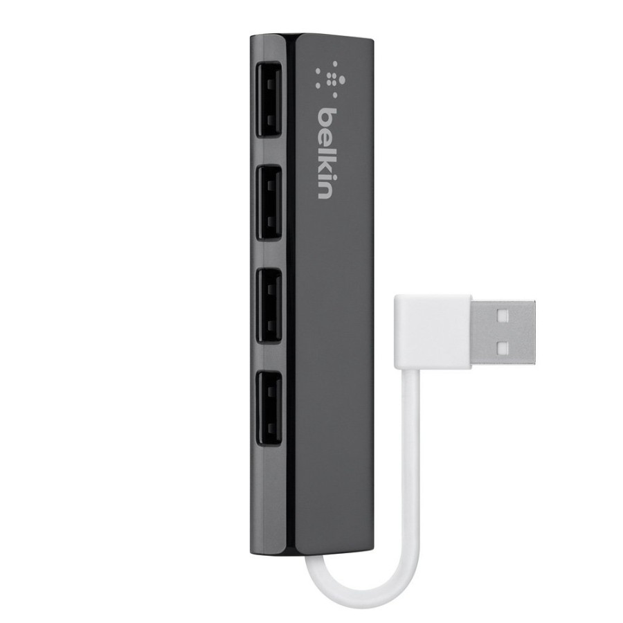 Docks & Hubs Belkin | 4-Port Ultra-Slim Travel Hub