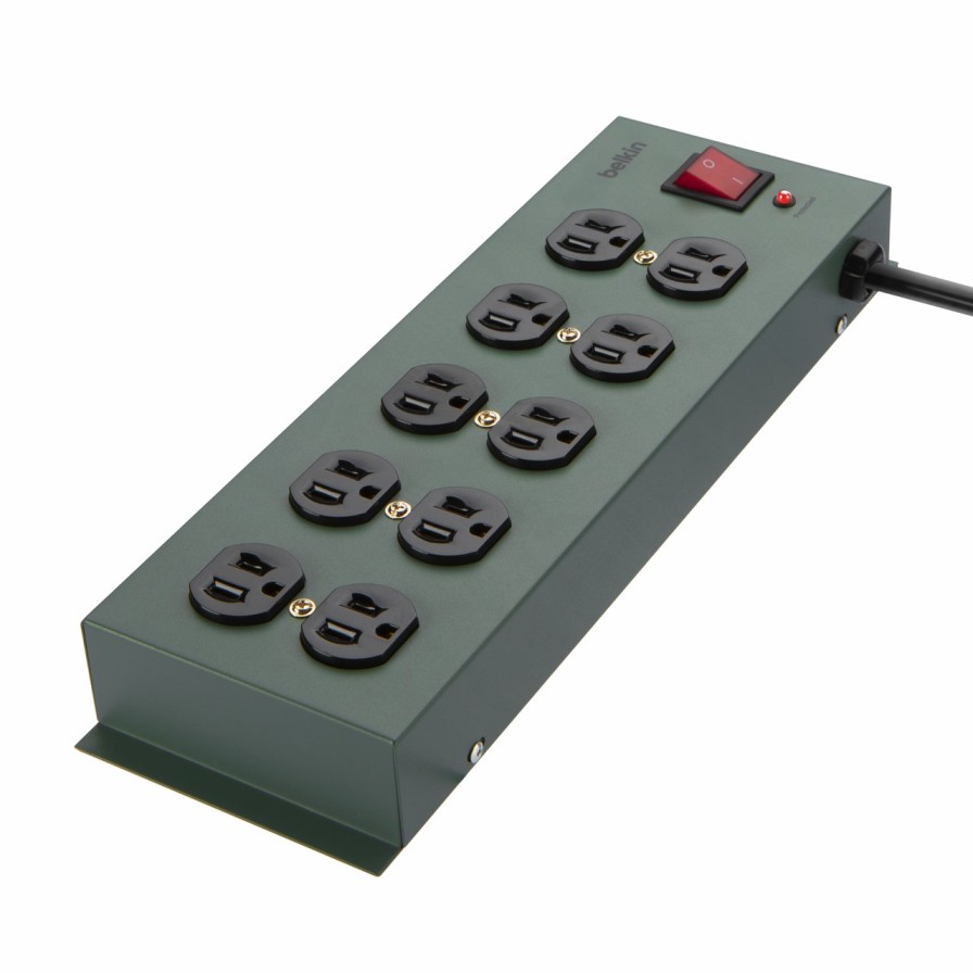 Surge Protectors & Power Strips Belkin | 10-Socket Metal Surgemaster