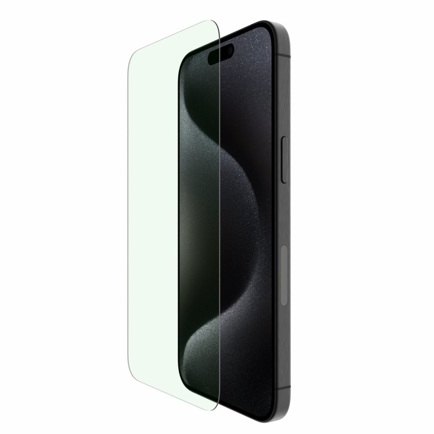 Screen Protectors Belkin | Screenforce™ Ultraglass 2 Blue Light Filter Screen Protector For Iphone 15 Pro Max