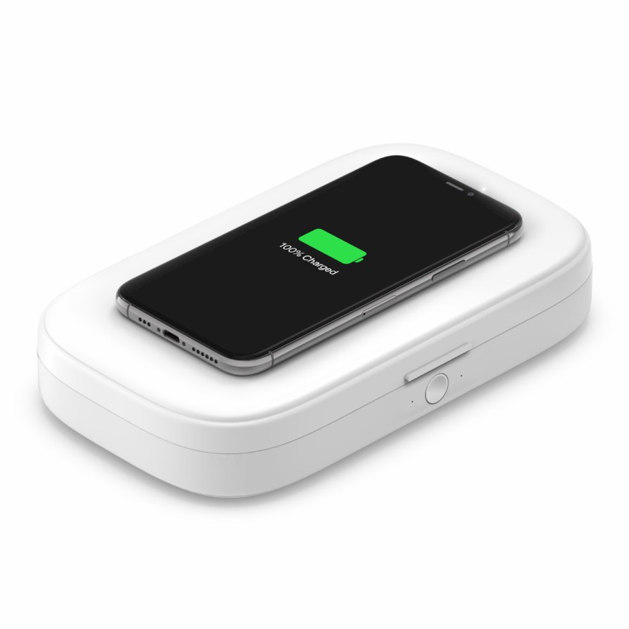 Chargers Belkin | Boostcharge Uv Sanitizer + Wireless Charger