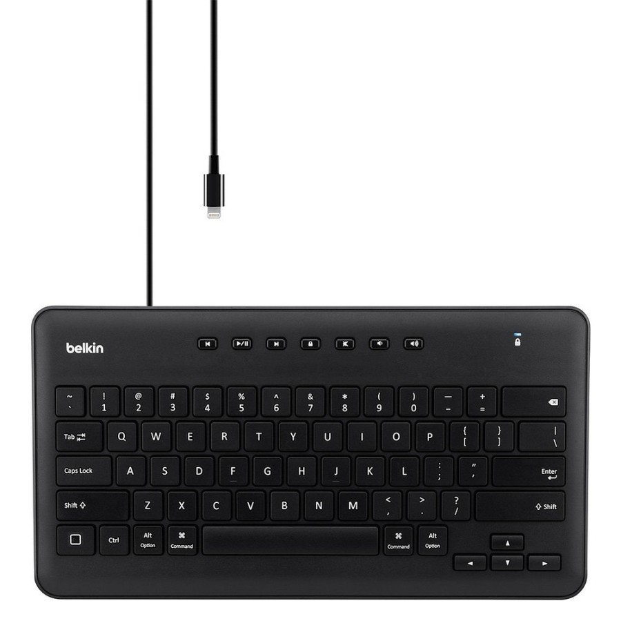 Tablet & Phone Accessories|Computer Accessories Belkin | Wired Keyboard For Ipad With Lightning Connector