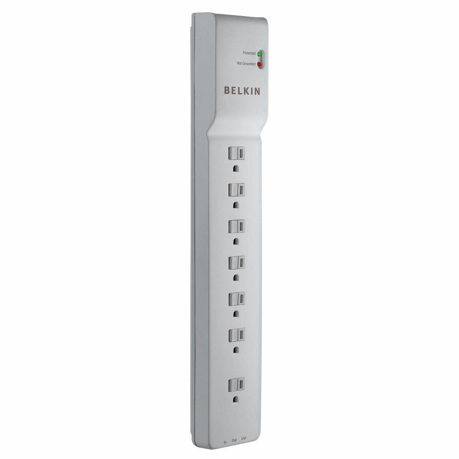 Surge Protectors & Power Strips Belkin | 7 Outlet Home/Office Surge Protector Extended Cord