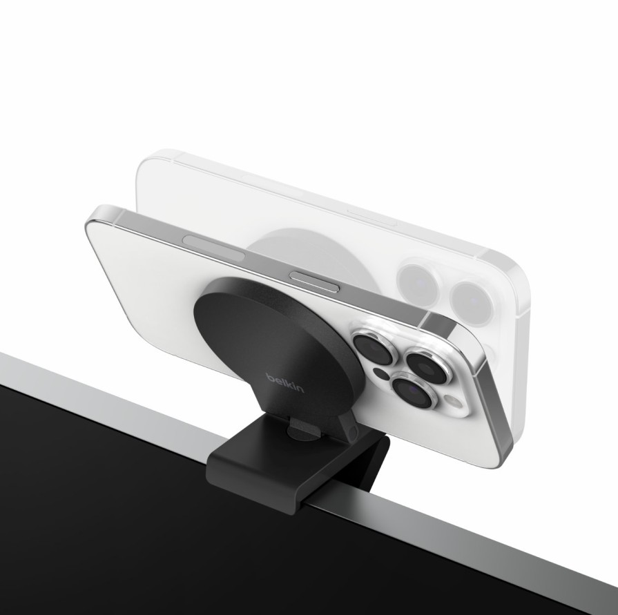 MagSafe & Magnetic Accessories Belkin | Iphone Mount With Magsafe For Mac Desktops And Displays