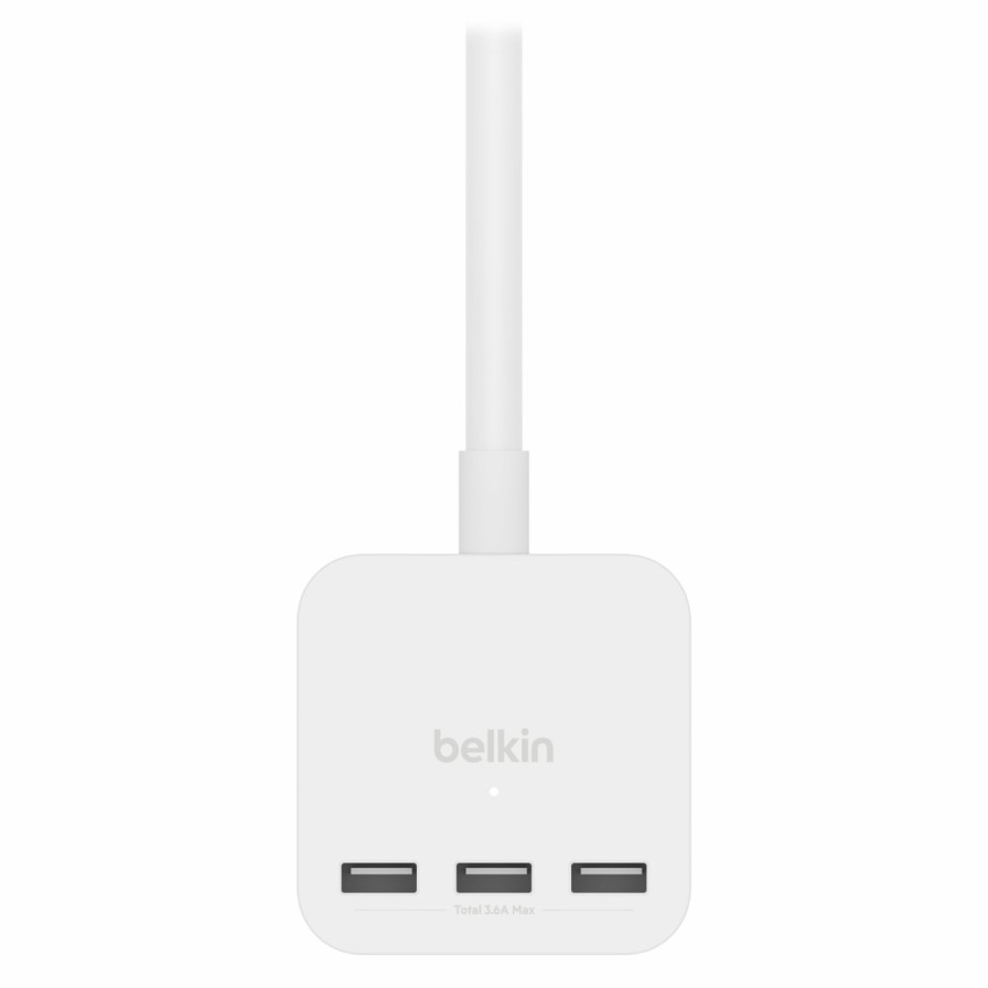 Surge Protectors & Power Strips Belkin | 3-Outlet Power Cube With 5-Foot Cord And Usb-A Ports