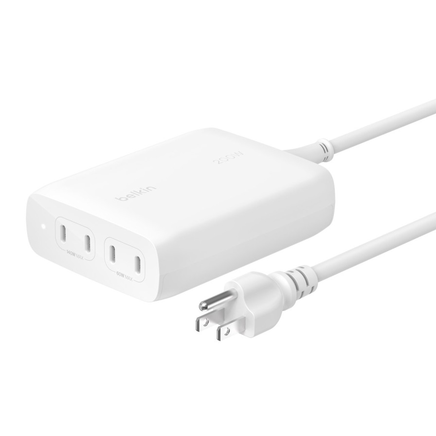 Chargers Belkin | Boostcharge Pro 200W 4-Port Usb-C Gan Charger