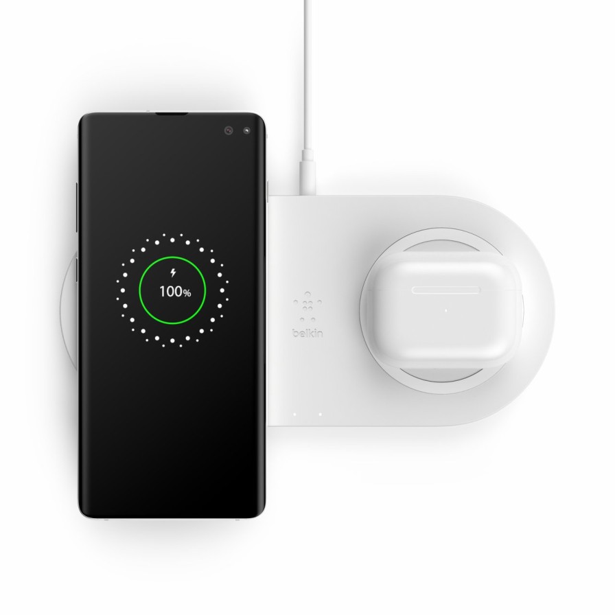 Chargers Belkin | Boostcharge Dual Wireless Charging Pads