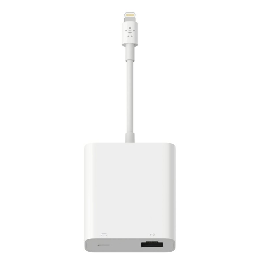 Adapters Belkin | Ethernet + Power Adapter With Lightning Connector