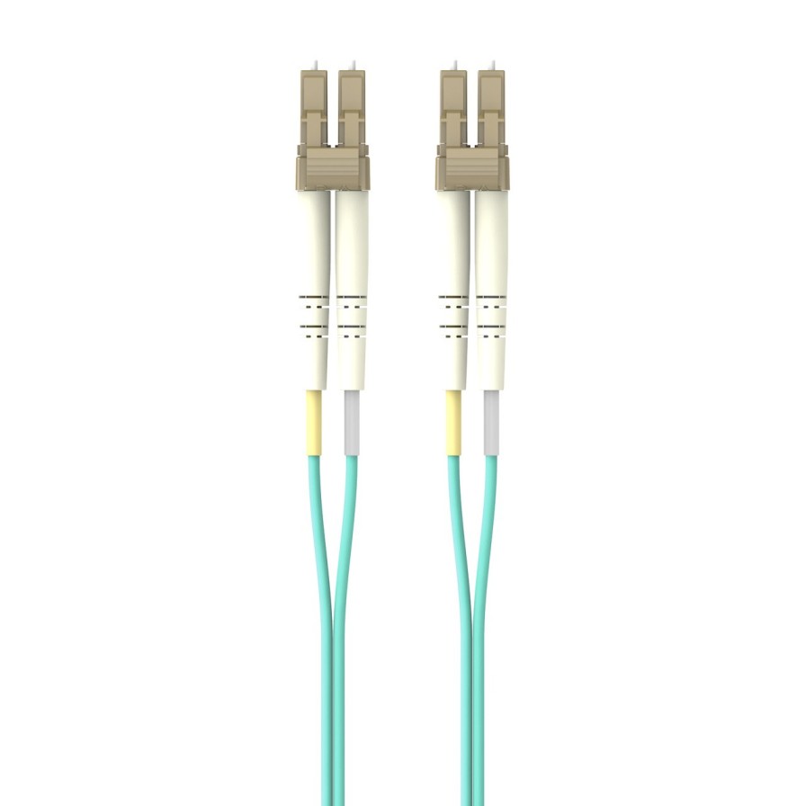 Cables Belkin | Fiber Optic Cable, 10Gb/100Gb Aqua Multimode Lc/Lc Duplex, 50/125 Om4