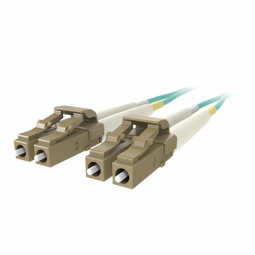 Cables Belkin | Fiber Optic Cable, 10Gb/100Gb Aqua Multimode Lc/Lc Duplex, 50/125 Om4