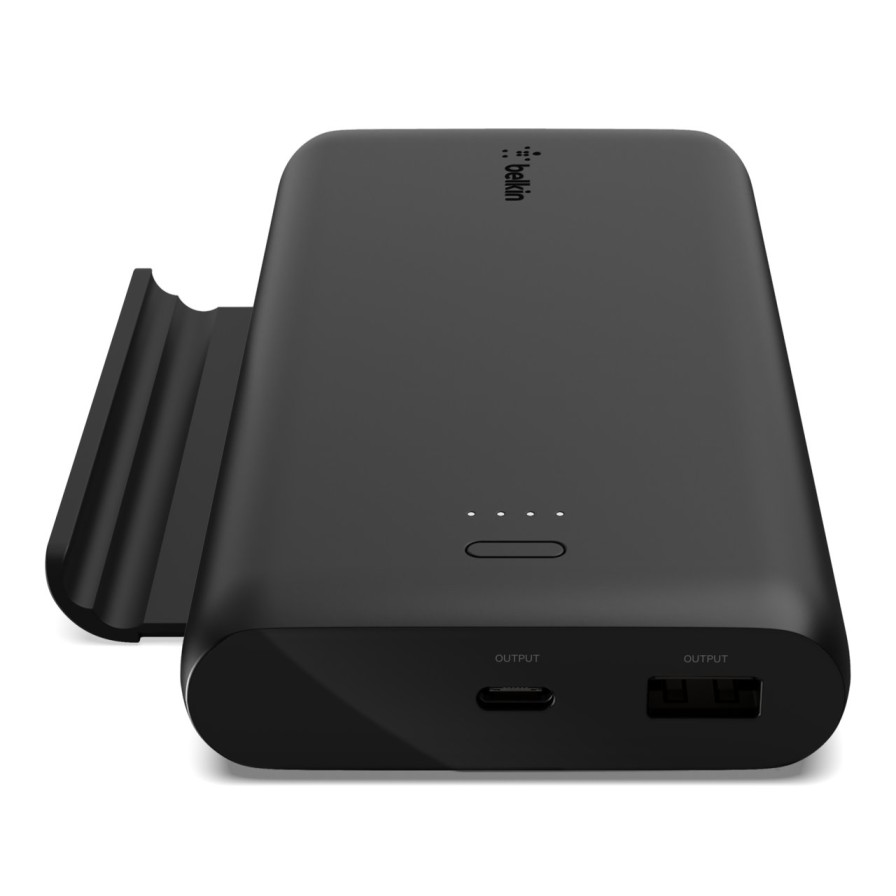 Chargers Belkin | Boostcharge Power Bank 10K + Stand Play Series