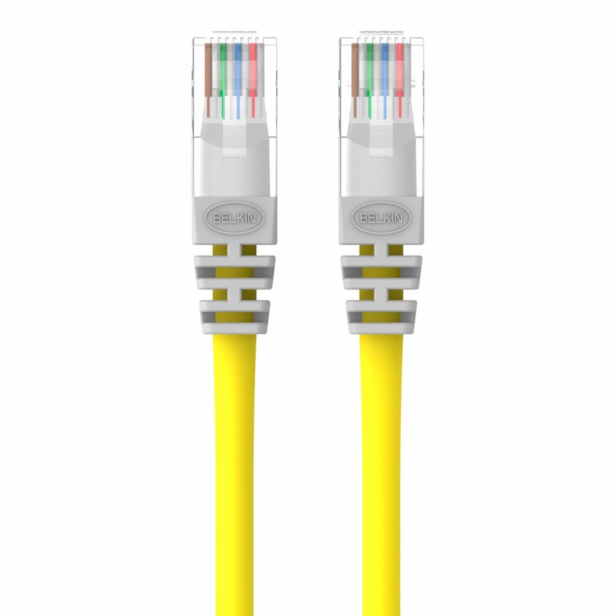 Cables Belkin | Cat5E Crossover Patch Cable Yellow 06