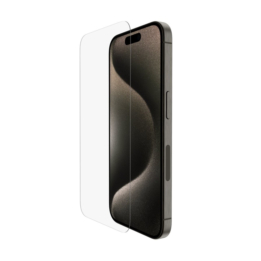 Screen Protectors Belkin | Screenforce™ Temperedglass Treated Screen Protector For Iphone 15 Pro