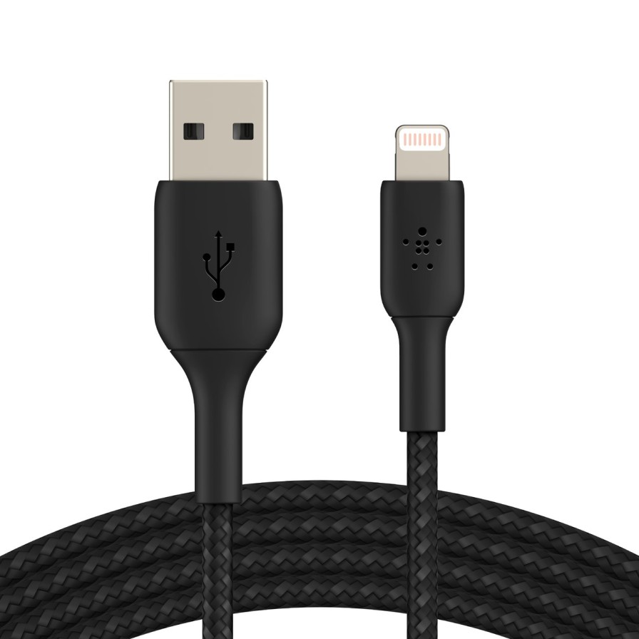 Cables Belkin | Boostcharge Braided Lightning To Usb-A Cable (1M / 3.3Ft, Black)