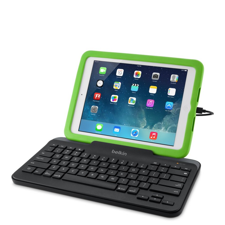 Computer Accessories|Tablet & Phone Accessories Belkin | Wired Tablet Keyboard W/ Stand For Ipad (Lightning Connector)