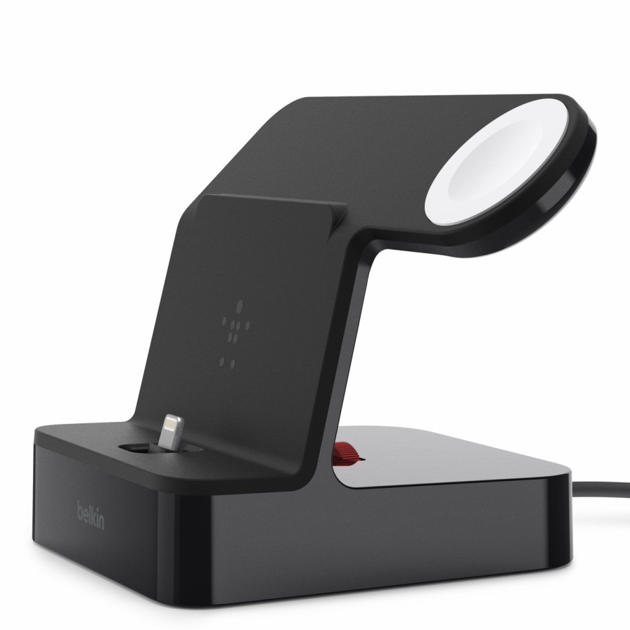 Chargers Belkin | Powerhouse 2-In-1 Iphone & Apple Watch Charging Dock