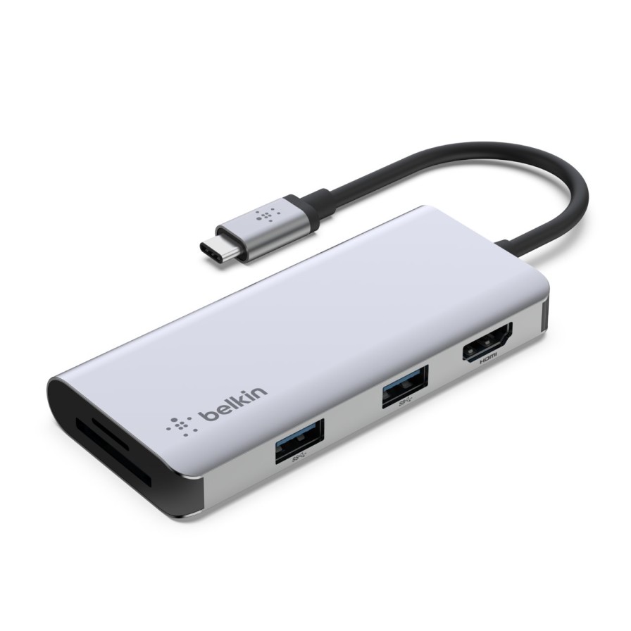 Docks & Hubs Belkin | Connect Usb-C 5-In-1 Multiport Adapter Hub